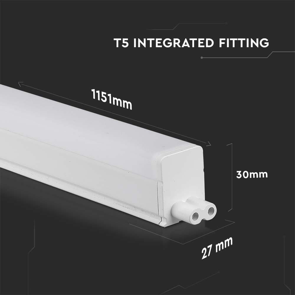 16W LED Batten Fitting T5 Cip CREE 4000K - imagine 5